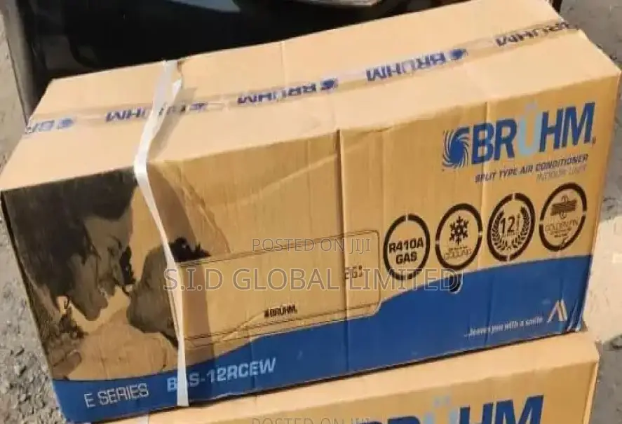 Newly Arrived Bruhm 1.5hp Split Air Conditioner BAS-12RCEW