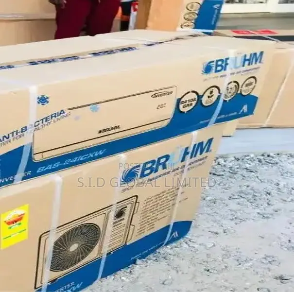 New Classy Bruhm 1.5hp Split Air Conditioner BAS-12RCEW