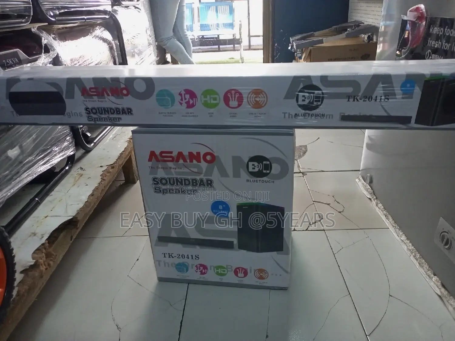 Asano Soundbar With Subwoofer Speaker