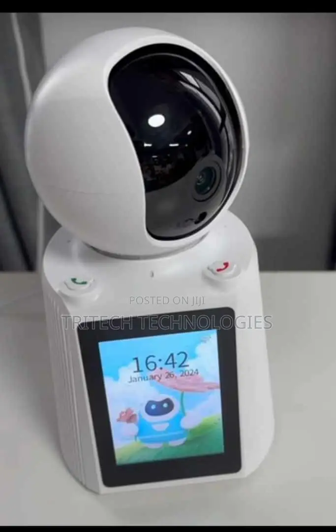 Smart Stand Alone Baby Camera With LED Screen for 2way Video