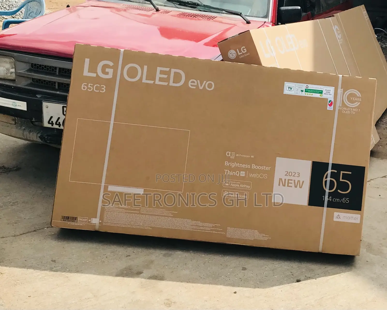 Authentic New Smart UHD LG 65C3 Inches Black Tv