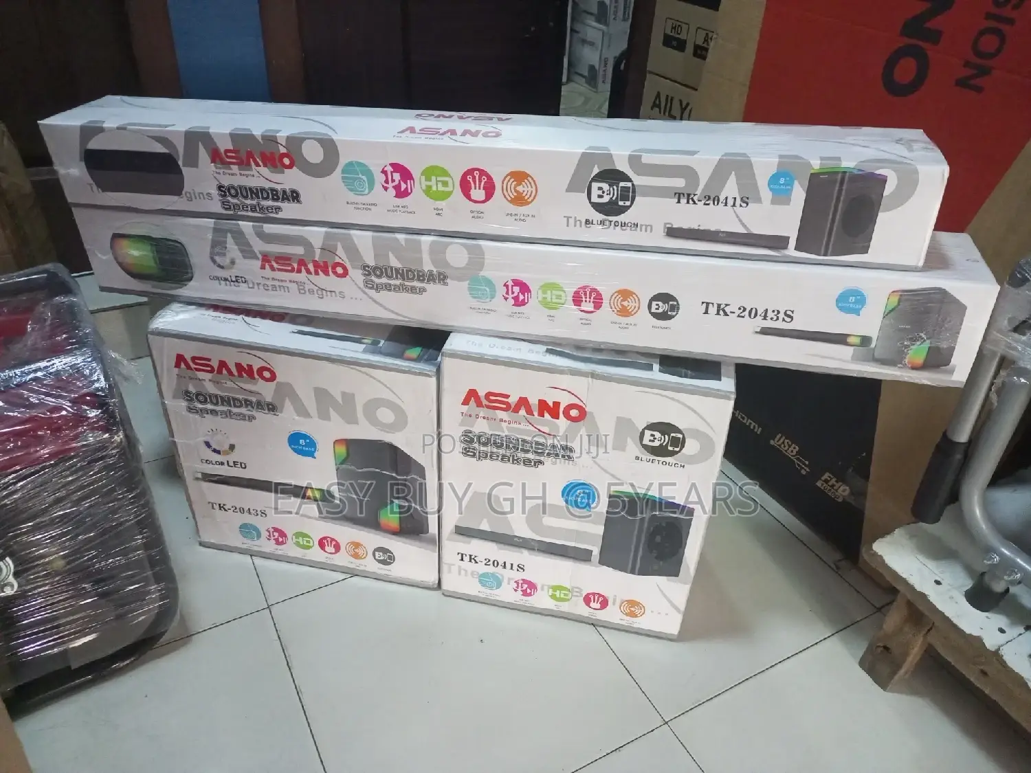 Asano Soundbar With Subwoofer