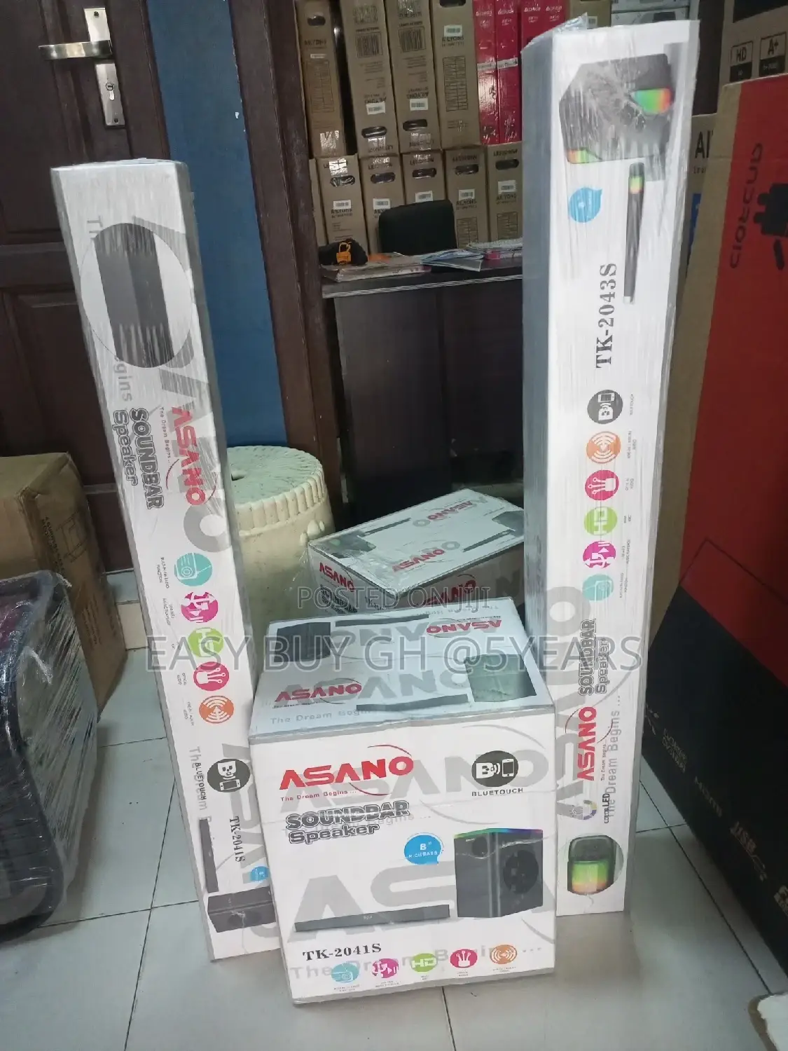 Asano TK Soundbar With Subwoofer Bluetooth Speaker