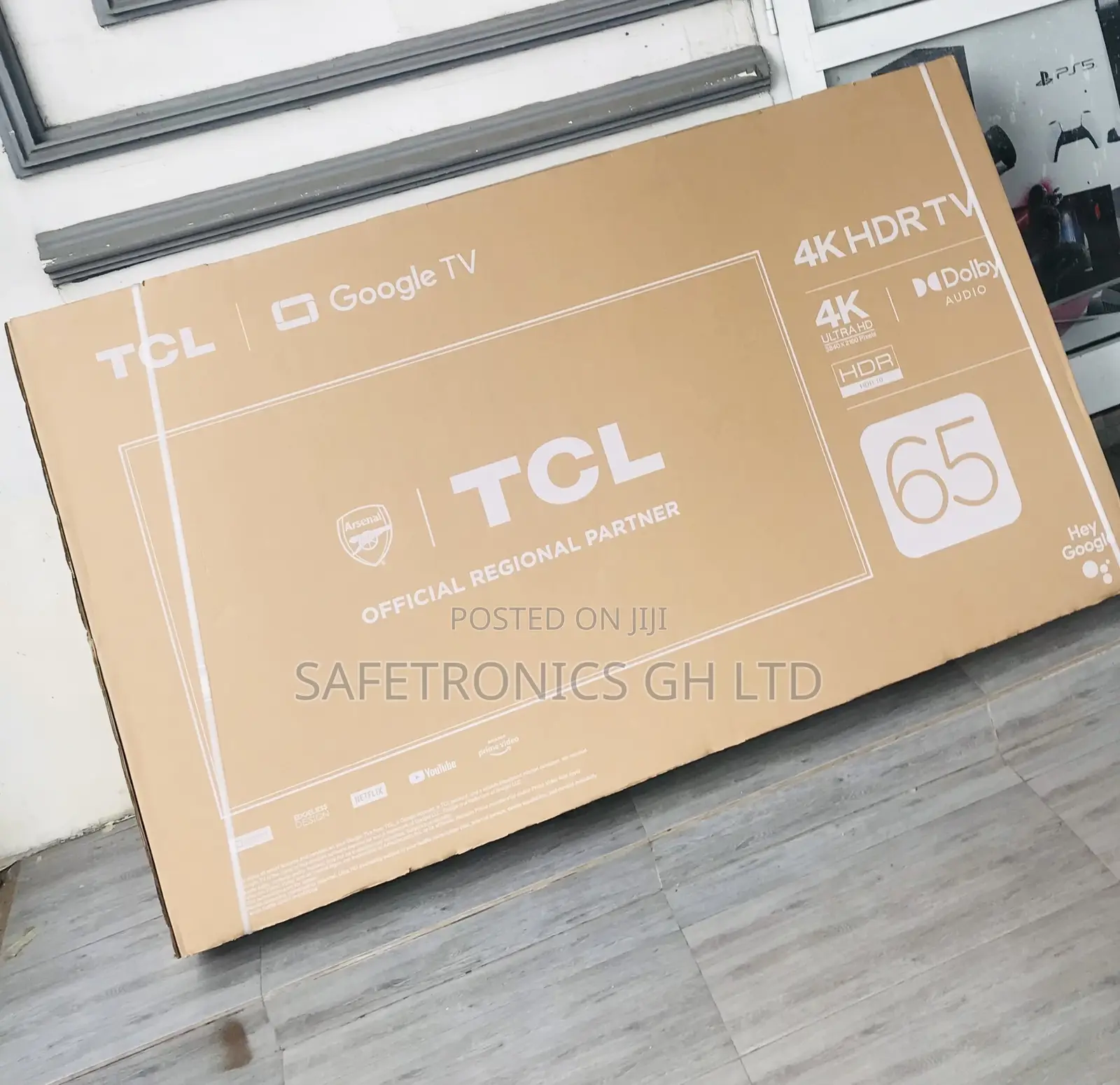 Smart 65 Inches Glossy Led Uhd Crystal TCL P635 Tv