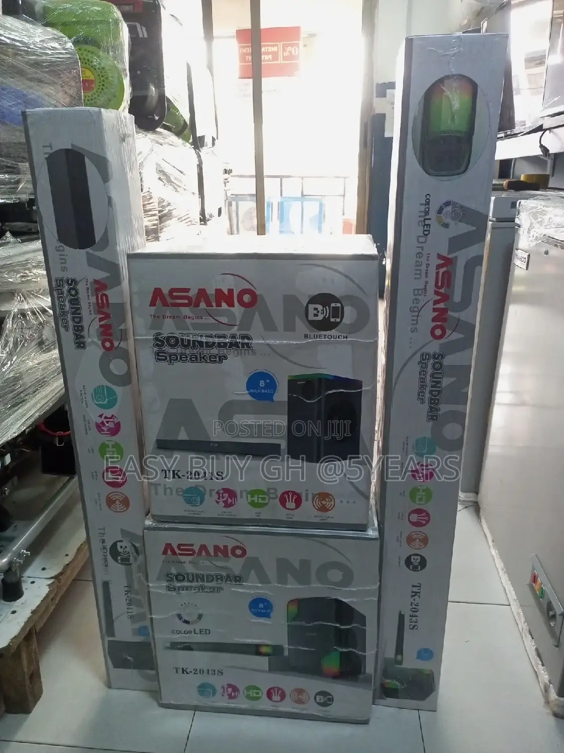 Asano Quality Soundbar and Subwoofer TK2043