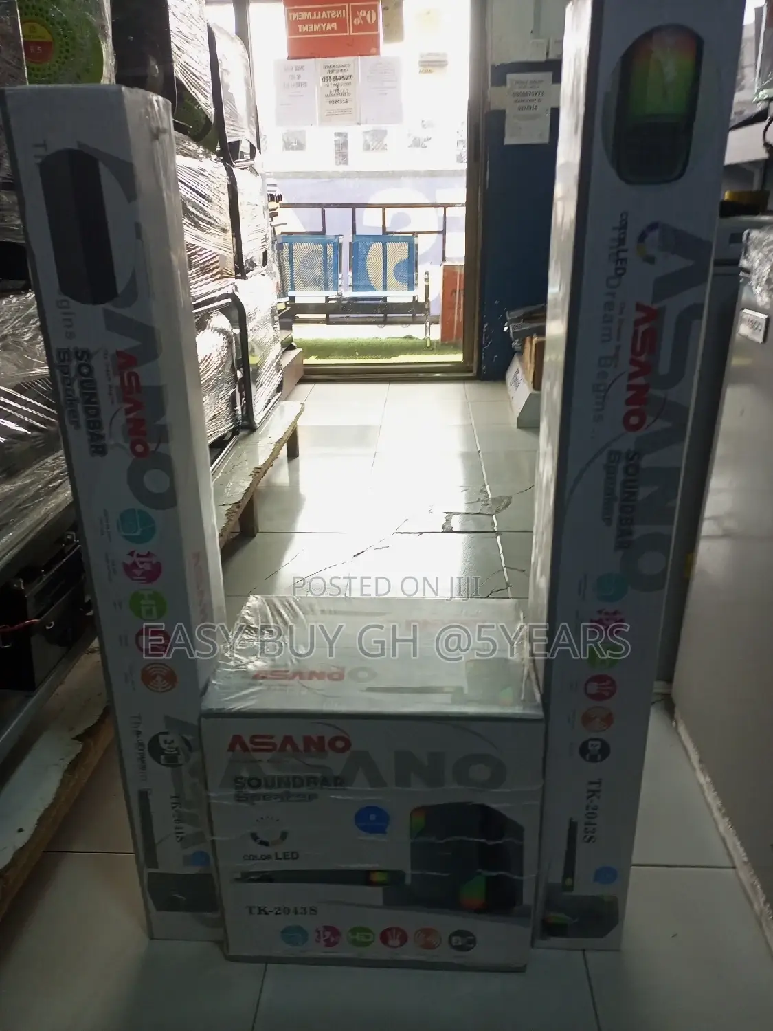 Brand New Asano Colour Led Sound System