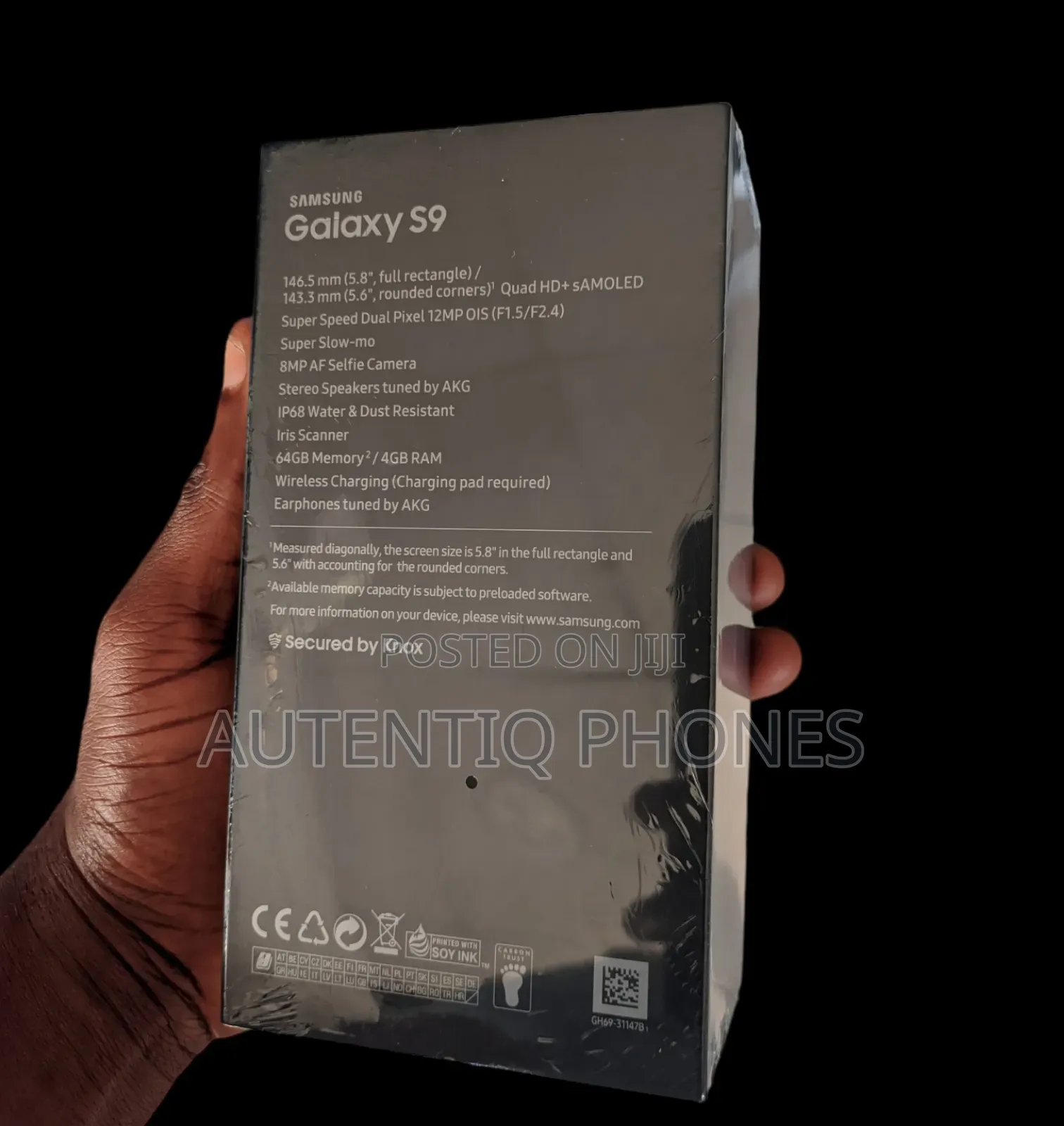 New Samsung Galaxy S9 64 GB Blue