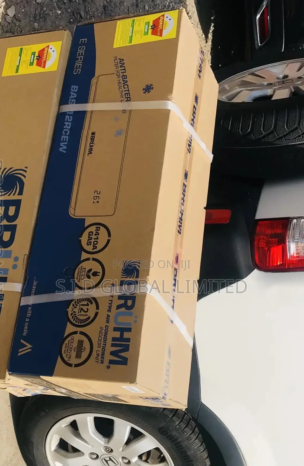 The Perfect Bruhm 1.5hp Split Air Conditioner BAS-12RCEW