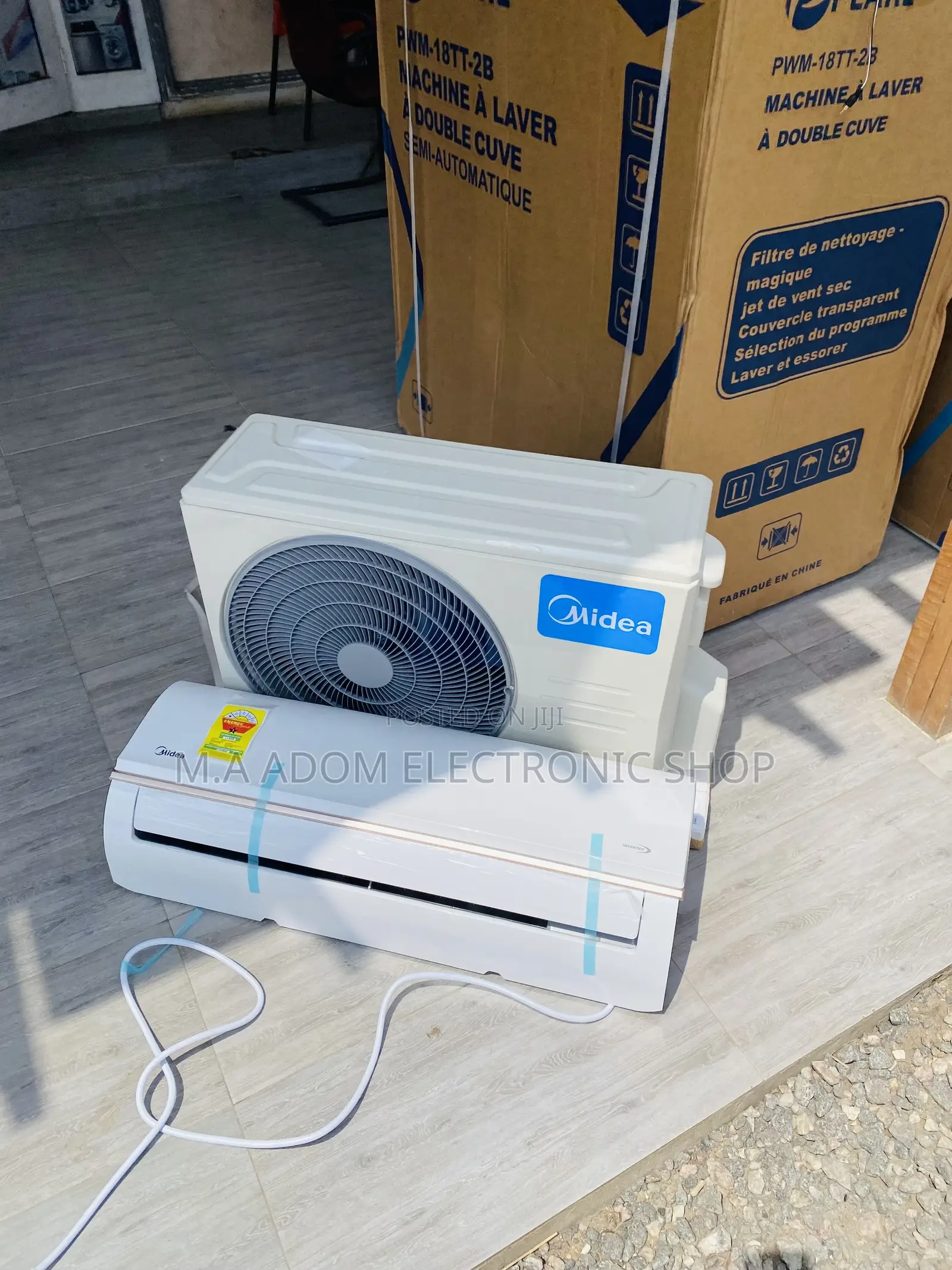 Affordable Midea 1.5hp R410 Split Type Air Conditioner.