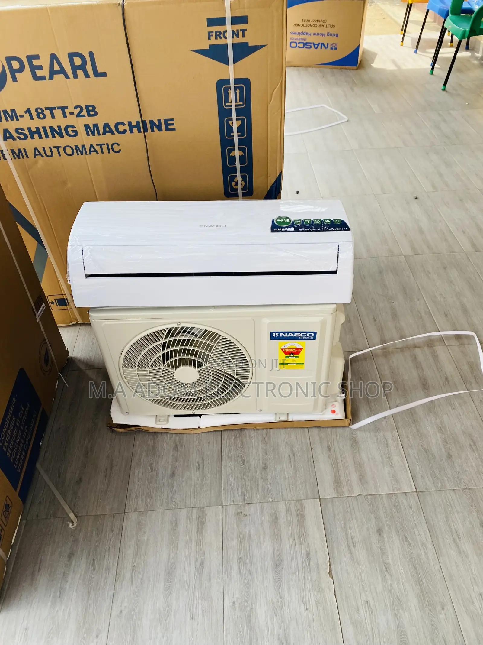 Classic Nasco 2.0hp R410 Split Type Air Conditioner.