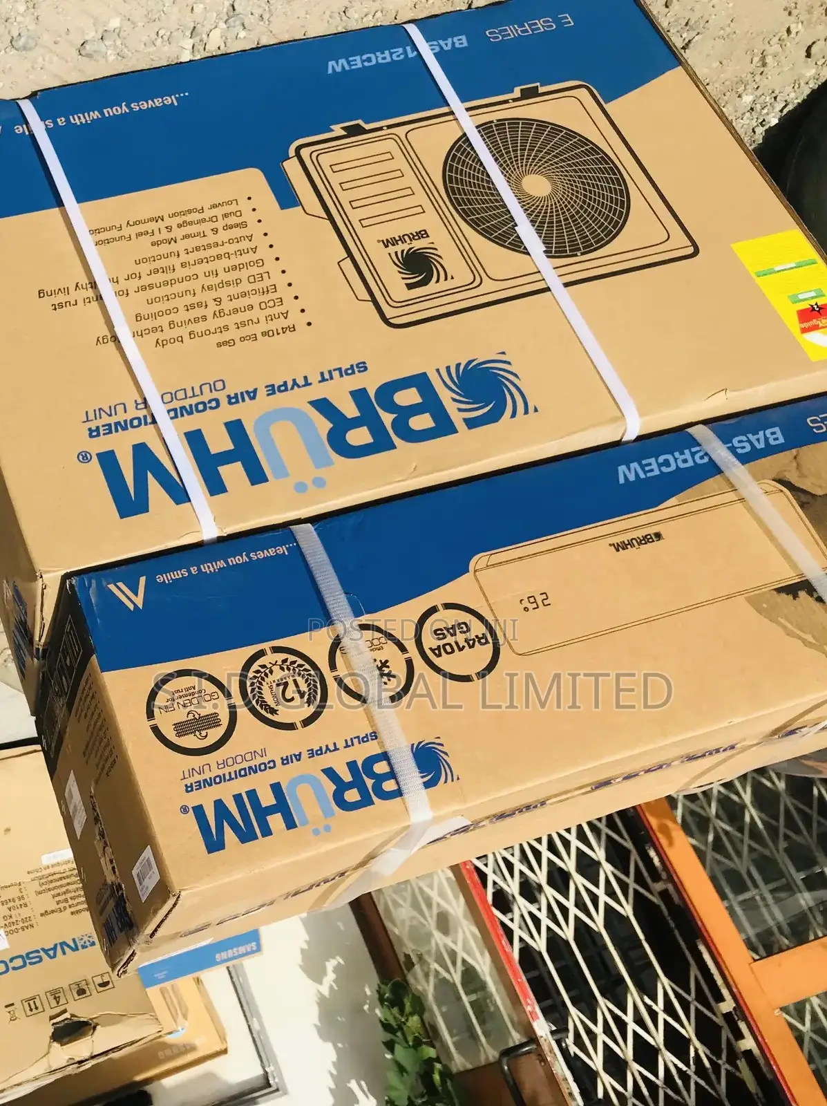 Gleaming Better Bruhm 1.5hp Split Air Conditioner BAS-12RCEW