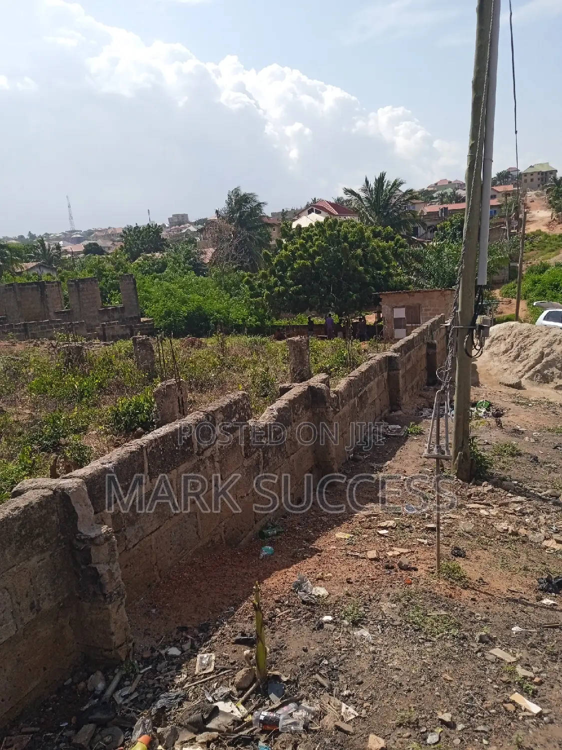 2 Plots for Sale at Broadcasting Off Kasoa Highway