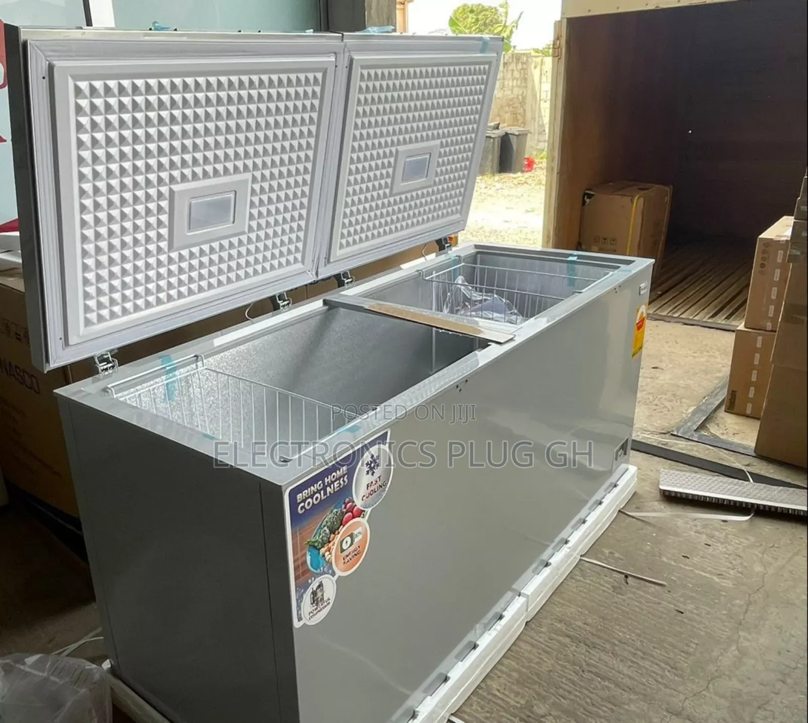 Nasco Double Door Chest Freezer