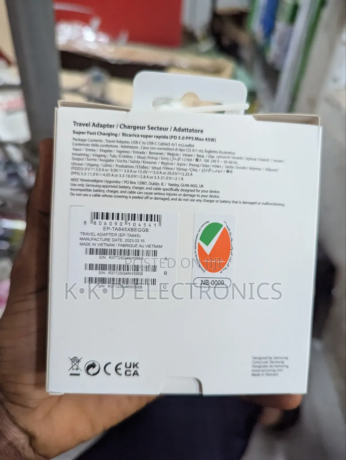 Samsung 45watts Super Fast Charger