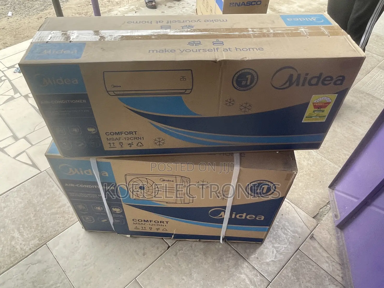 Heating Cooling Midea 1.5HP Split Air Conditioner R410 Gas