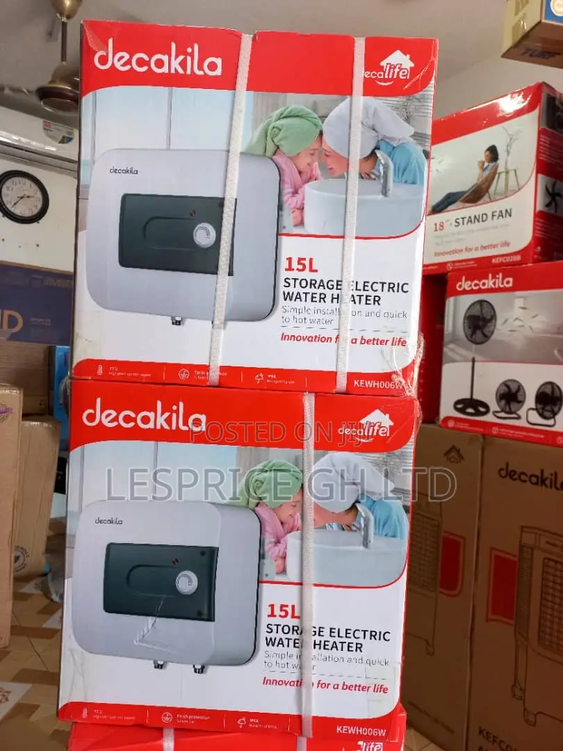 Highly Affordable//Decakila 15L Water Heater