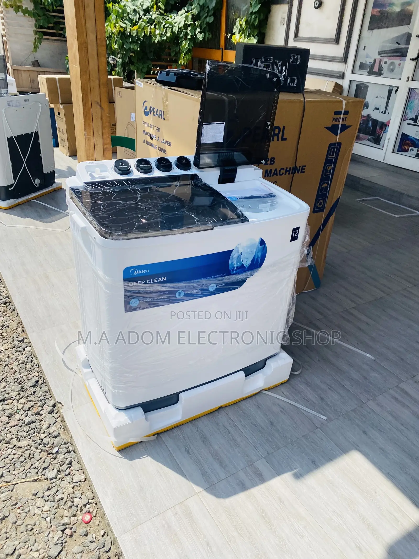 Purchase Authentic Midea 12kg Semi-Automatic Washing Machine