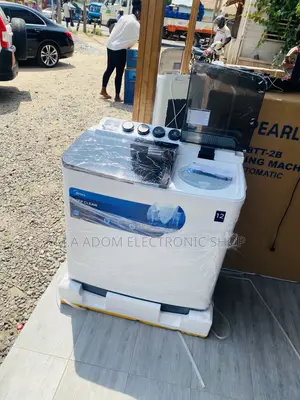 Spin/Dry Midea 12kg Semi-Automatic Electric Washing Machine.