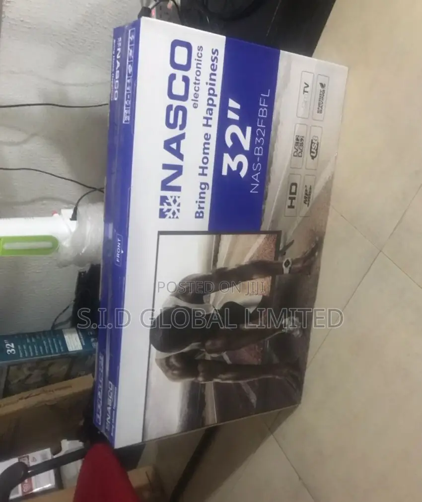 Amazing Nasco LED TV 32" Sat Nas-B32fb/J32fb/T32fb/H32fb