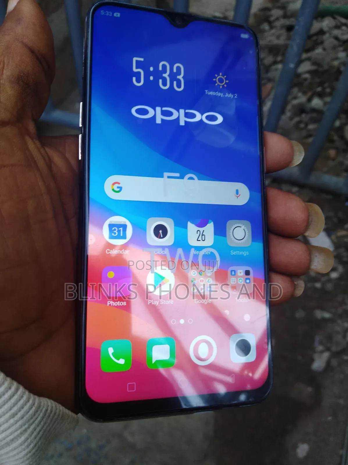Oppo F9 64 GB Blue