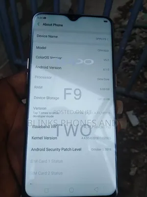 Oppo F9 64 GB Blue