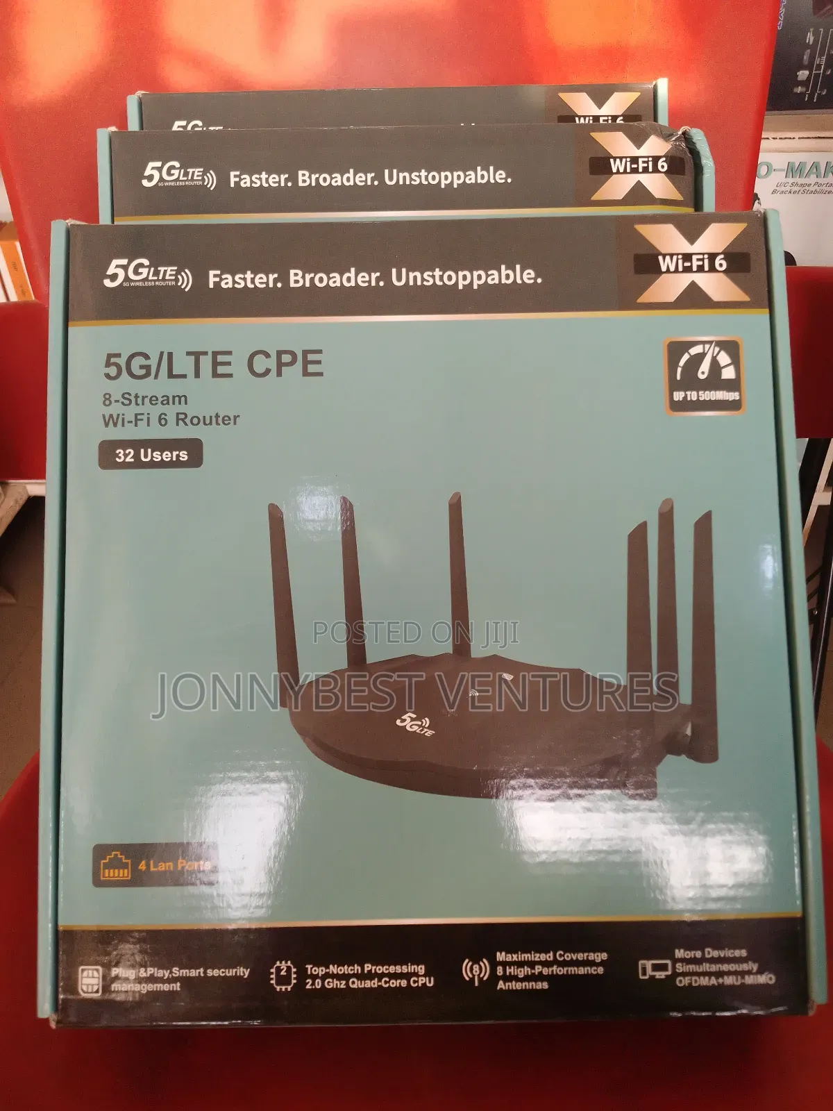 5g/Lte CPE Wifi6 Unstoppable Router