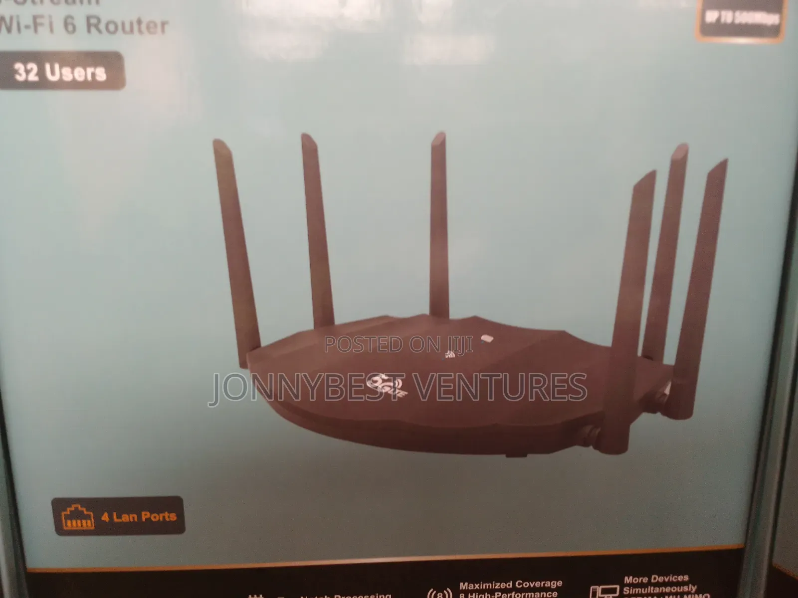 Router With 6 Antennas 5GLTE CPE Wifi6 Unstoppable Router
