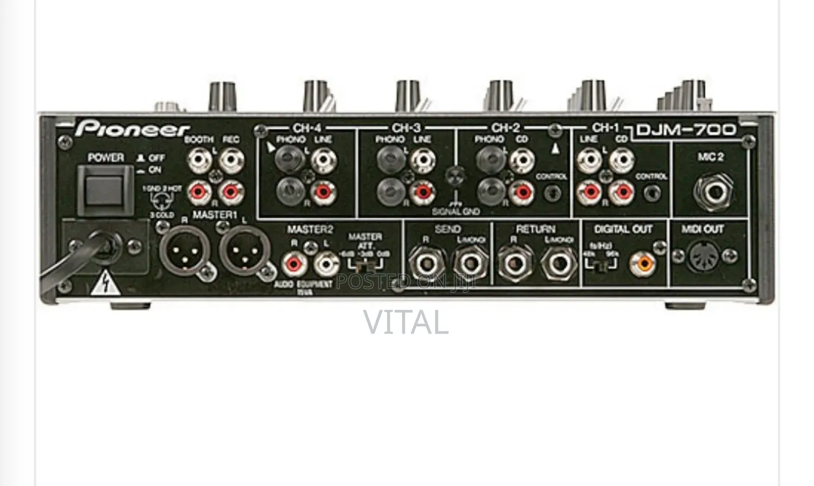 Pioneer DJM 700 K Midi Controller