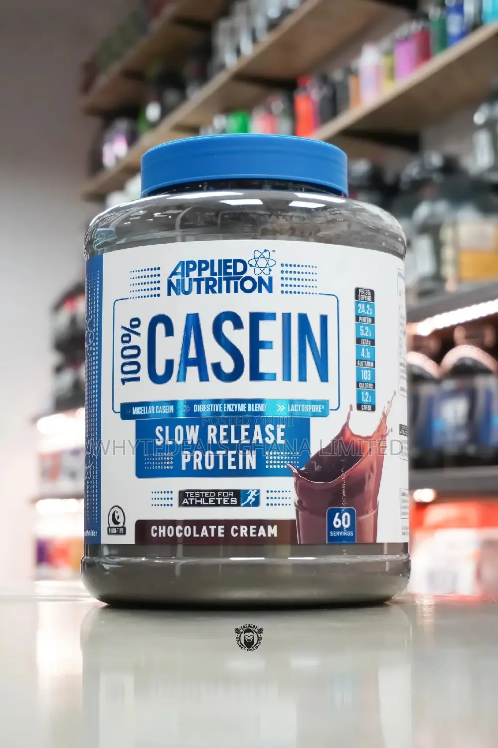 100% Casein!Applied Nutrition Casein Protein 1.8kg 60serving