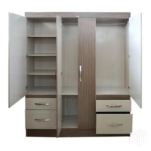 4-Door Wardrobe 4 Drawers