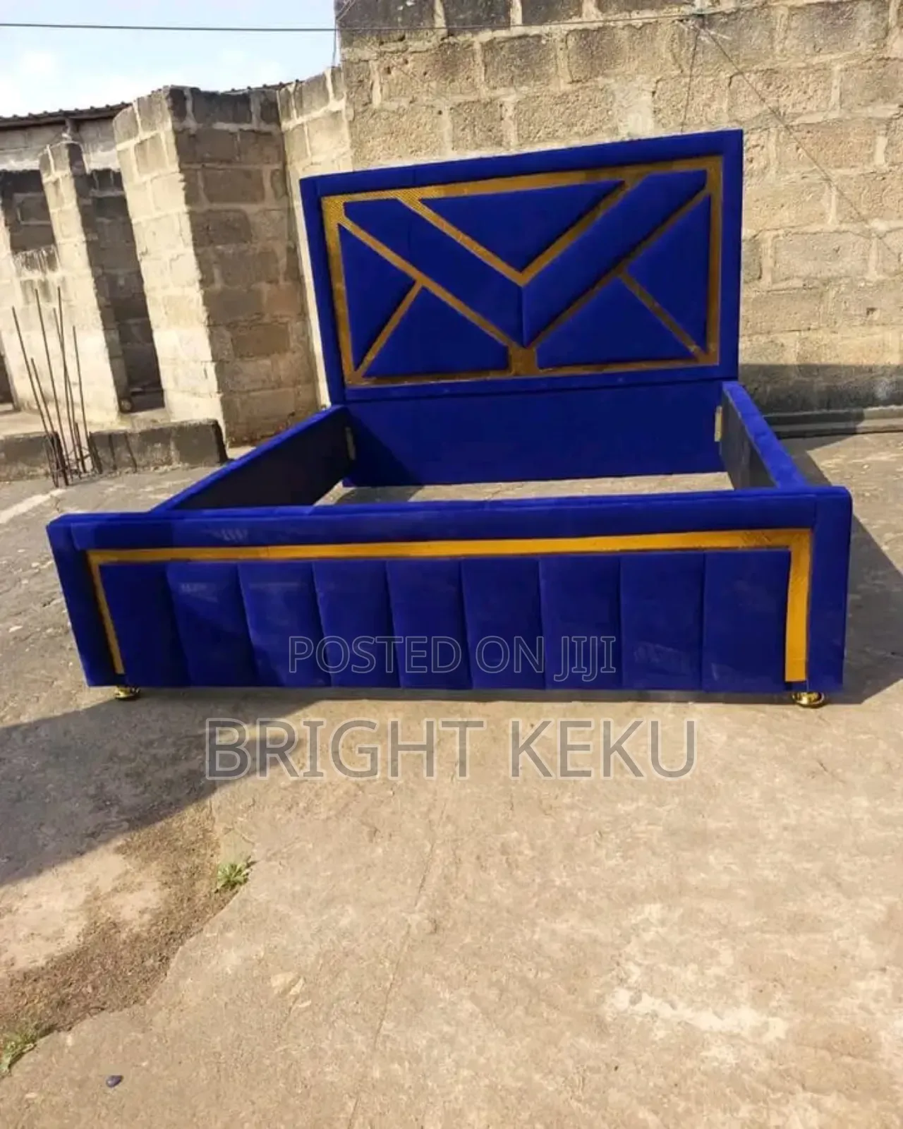 Double Bed Frame With Side It Is Available