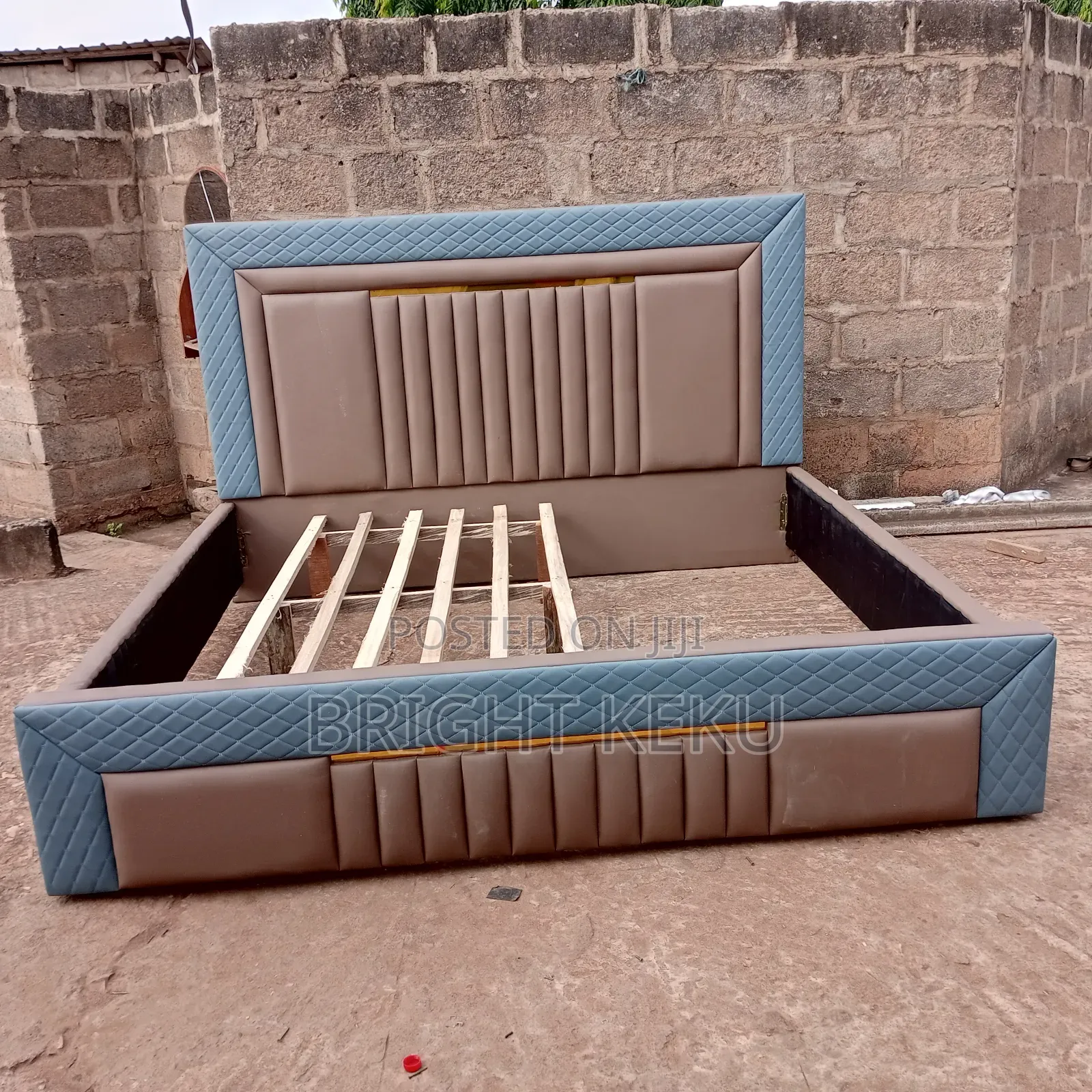 Queen Size Bed Frame With Side It Is Available