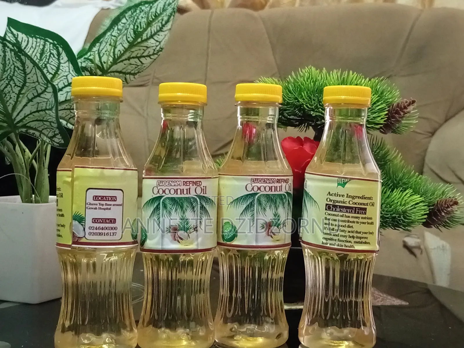 Coconut Oil and Palm Kernel Oil 60ghc