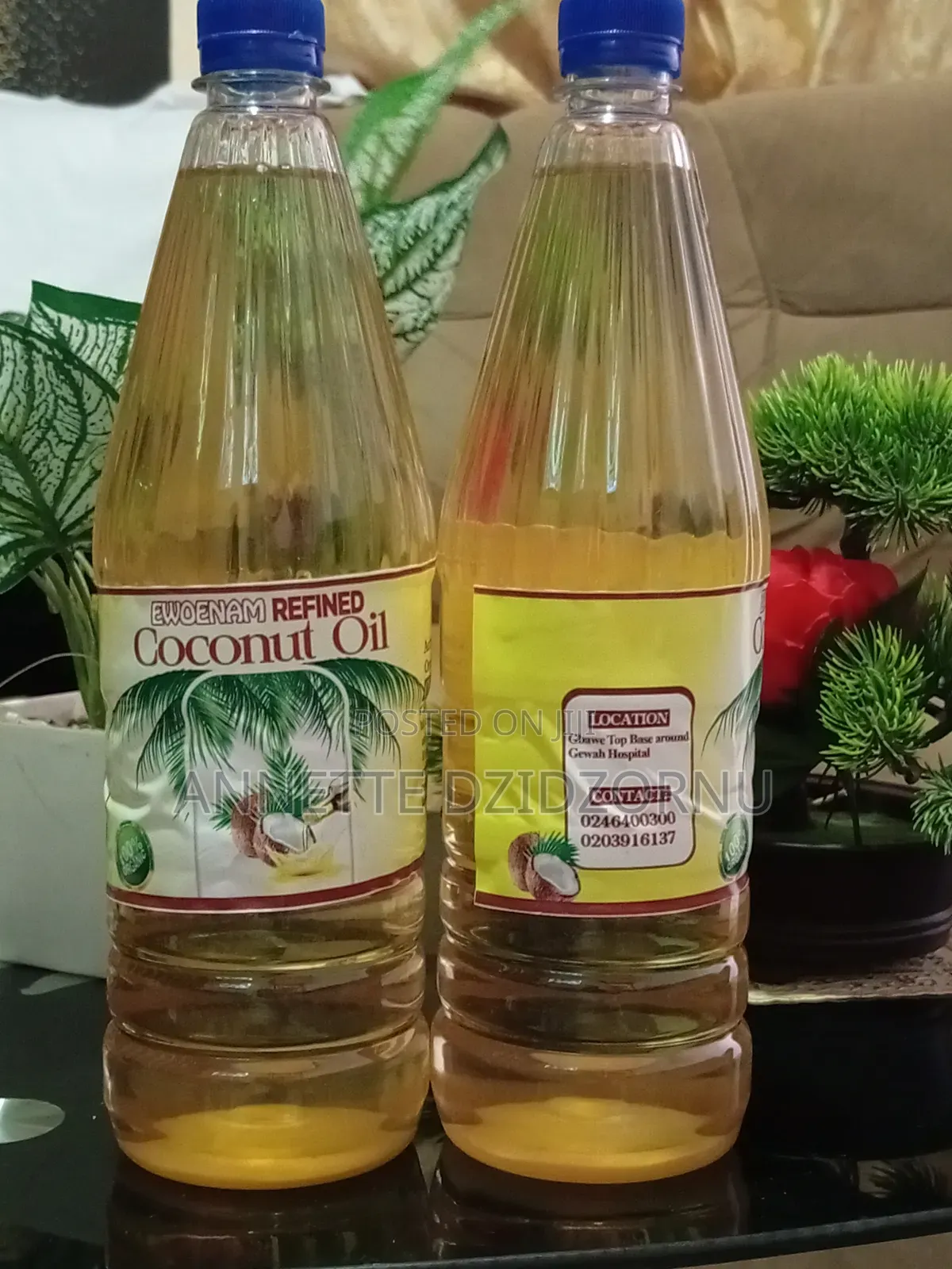 Coconut Oil and Palm Kernel Oil 60ghc