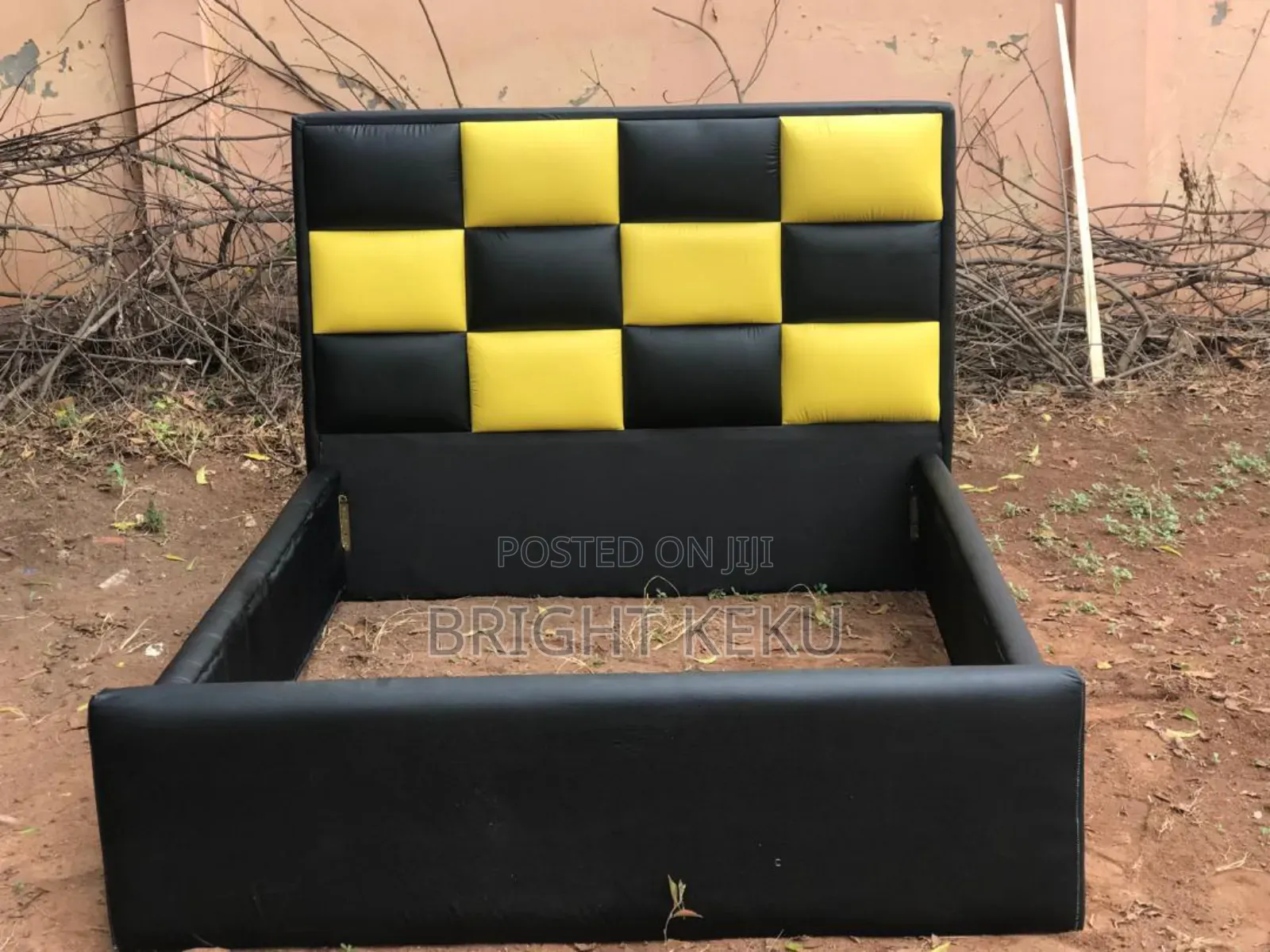 Double Bed Frame With Side It Is Available