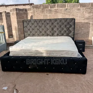 Queen Size Bed Frame With Side Drawers