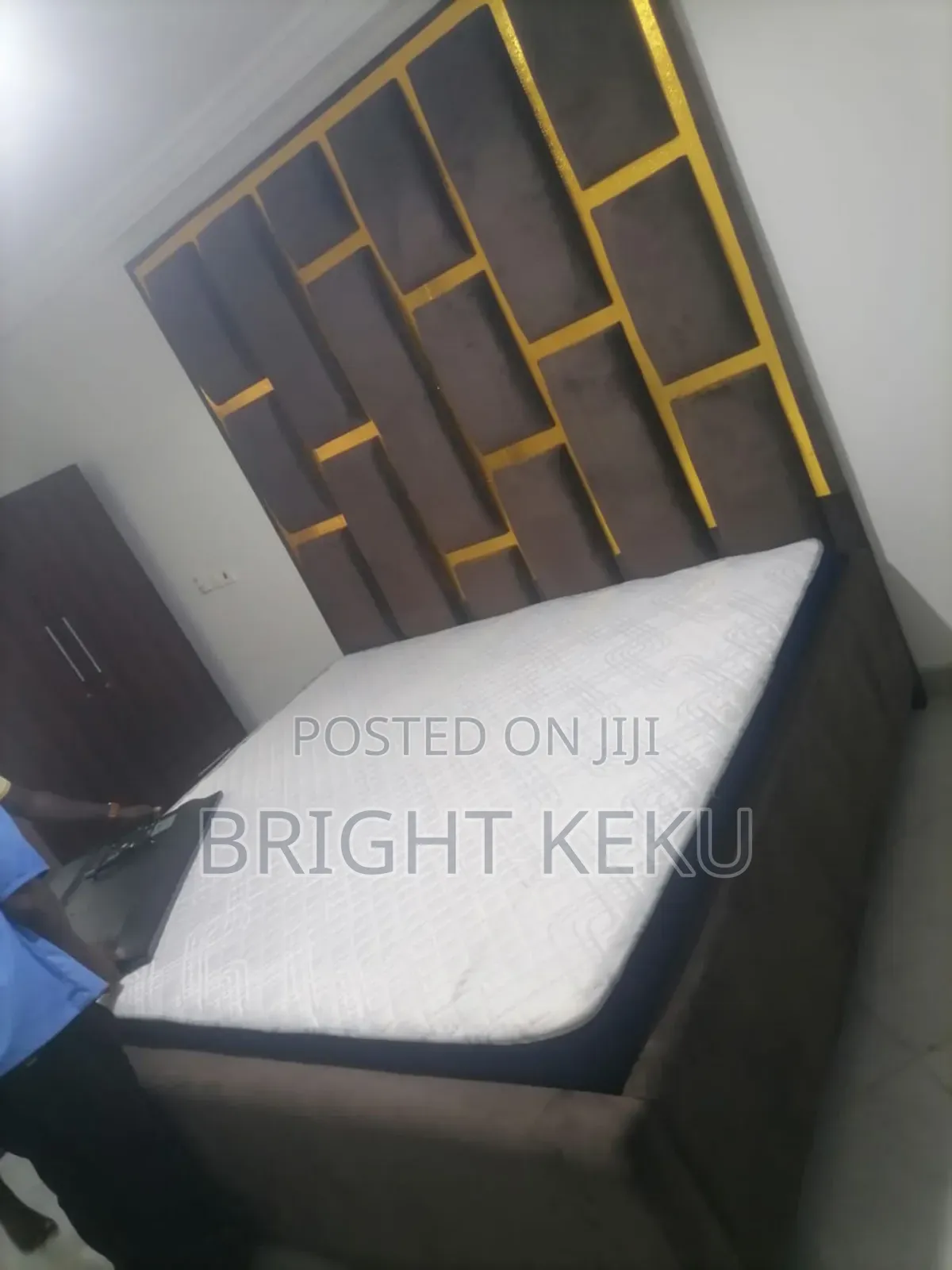 Double Bed Frame With Side Drawers It Is Available