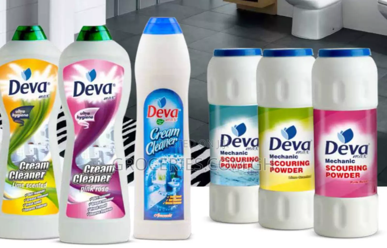 Scouring Powder and Cream Cleaner