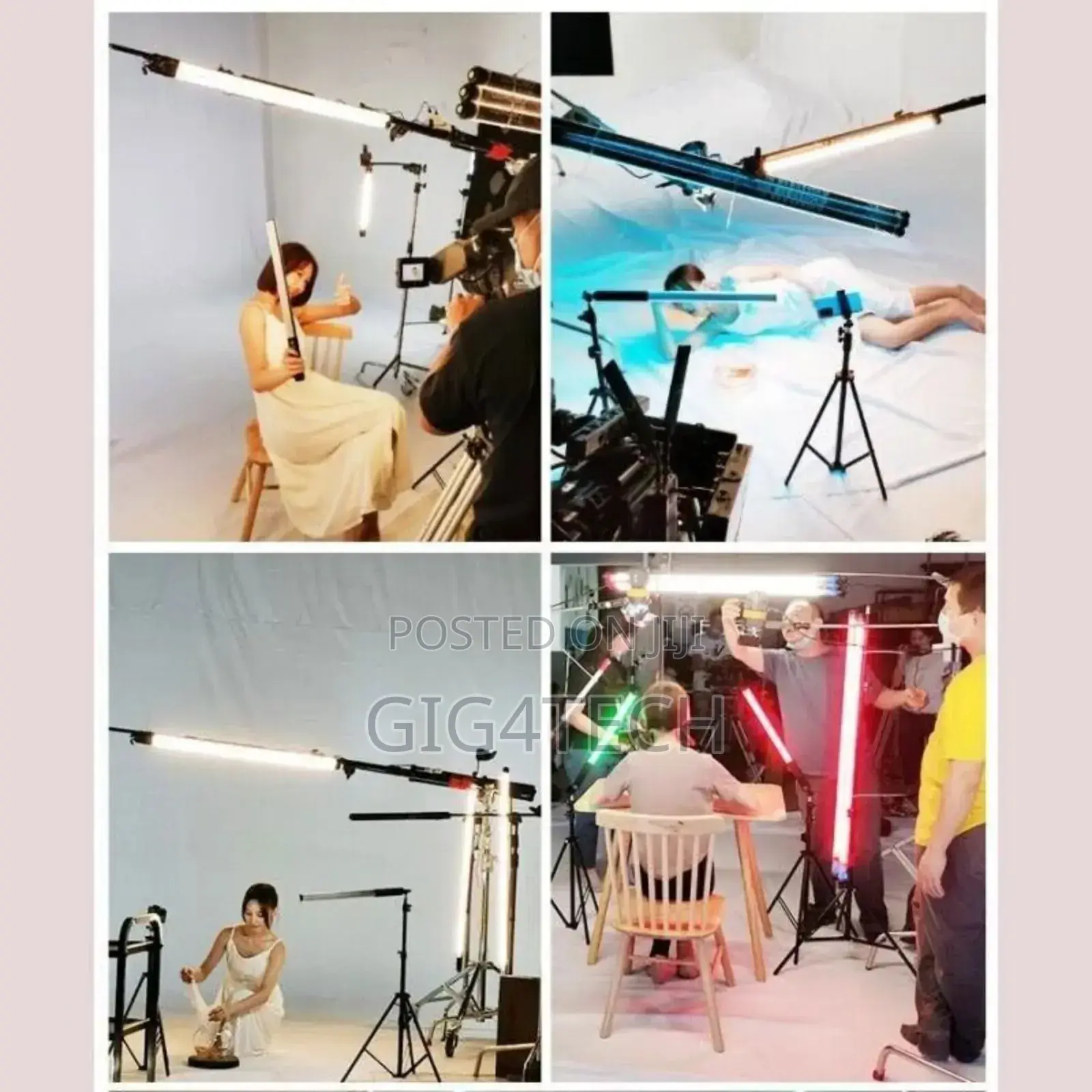 LUXCEO P120 RGB LED Light Tube Lighting Stick 120cm With App
