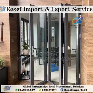 Foldable Glass Doors