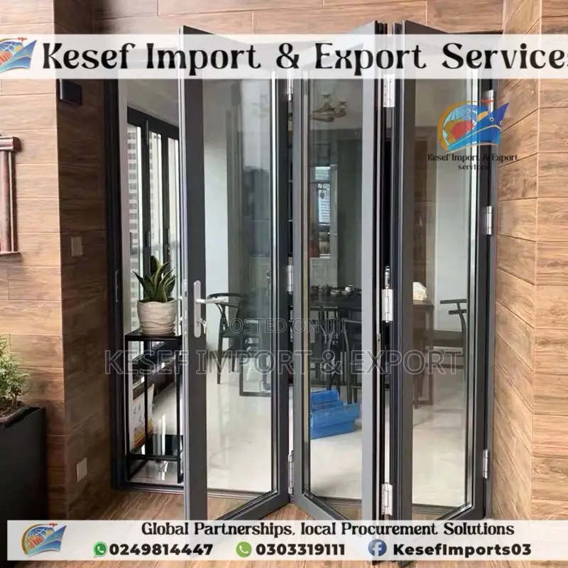 Foldable Glass Doors
