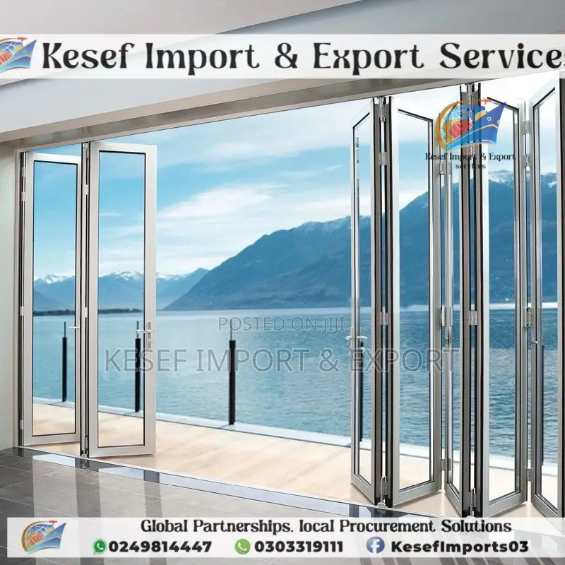Foldable Glass Doors