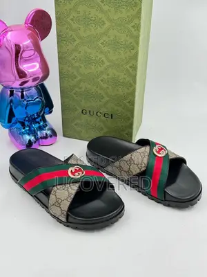 Gucci Quality Leather Slippers