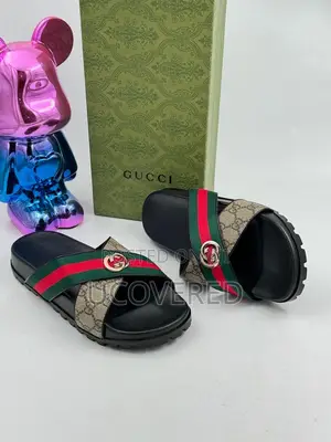 Gucci Quality Leather Slippers