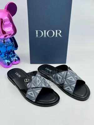 Dior Quality Men’S Leather Slippers