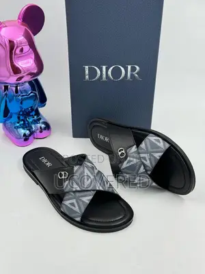 Dior Quality Men’S Leather Slippers