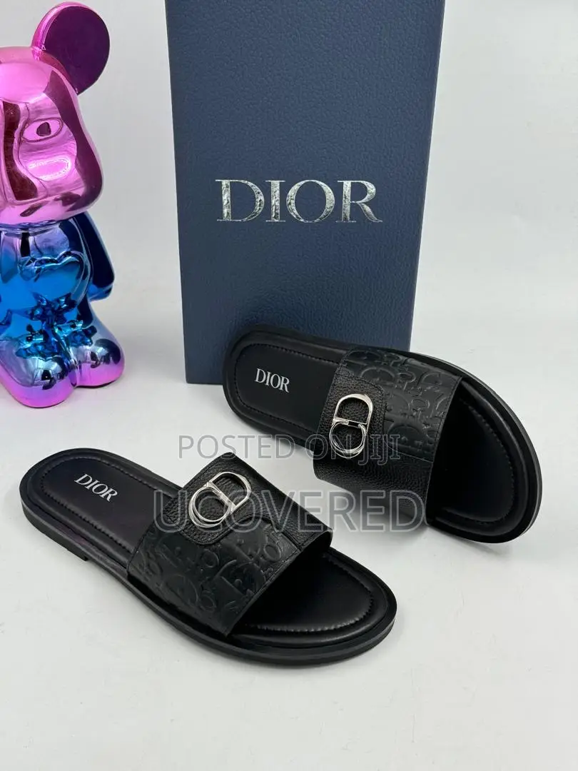 Dior Quality Men’S Leather Slippers