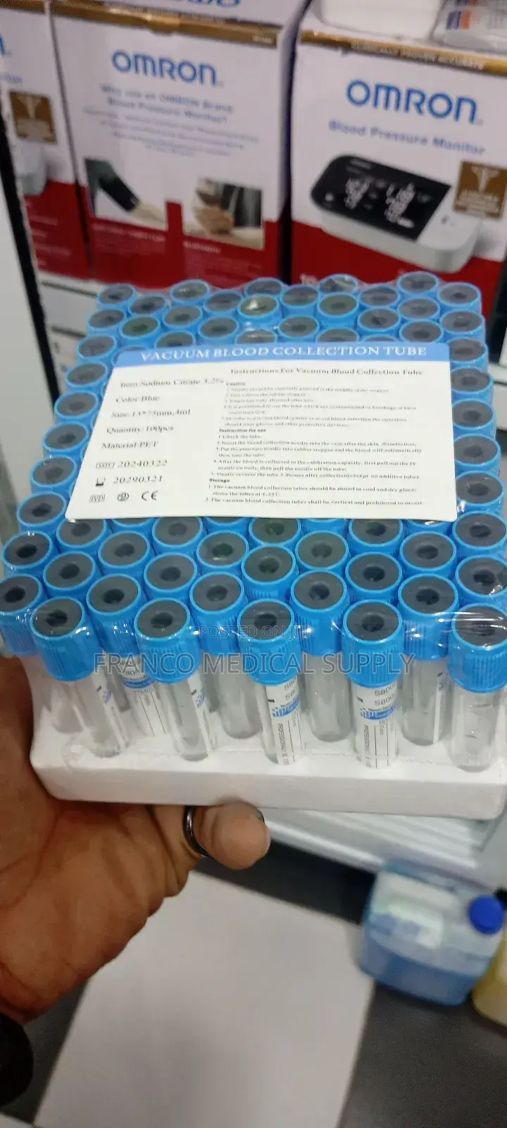 Sodium Citrate Tube ( Light Blue Top Blood Tube)