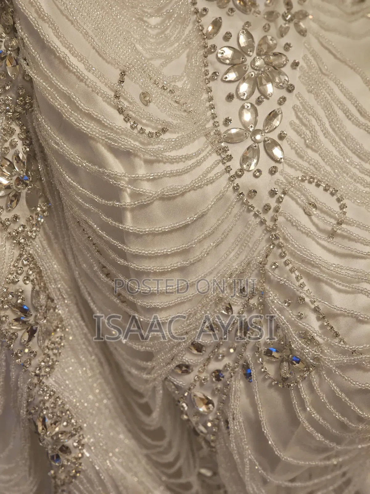 Luxury Crystal Wedding Gown Lace. Straight From Usa.