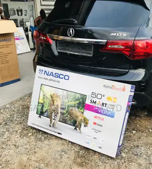 Affordable 50 Inch Smart Nasco Led Television (Black) 